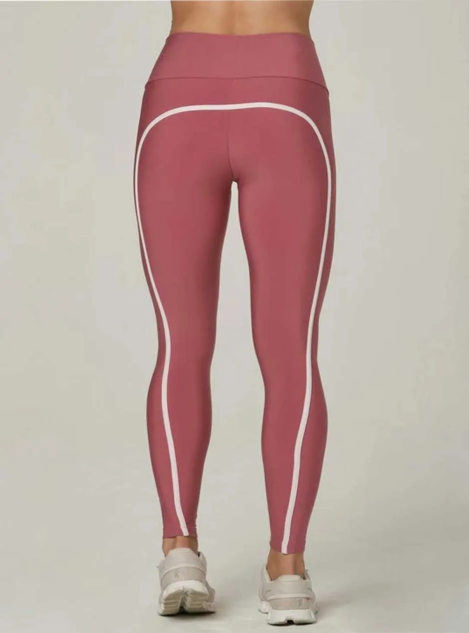 925 Fit Women's Level Up High Rise Legging Pants -  Mauve Rose Water Pink