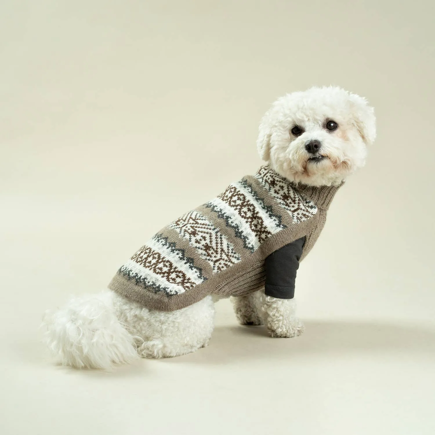 Alqo Wasi | Echoes - Peruvian Alpaca Dog Jumper