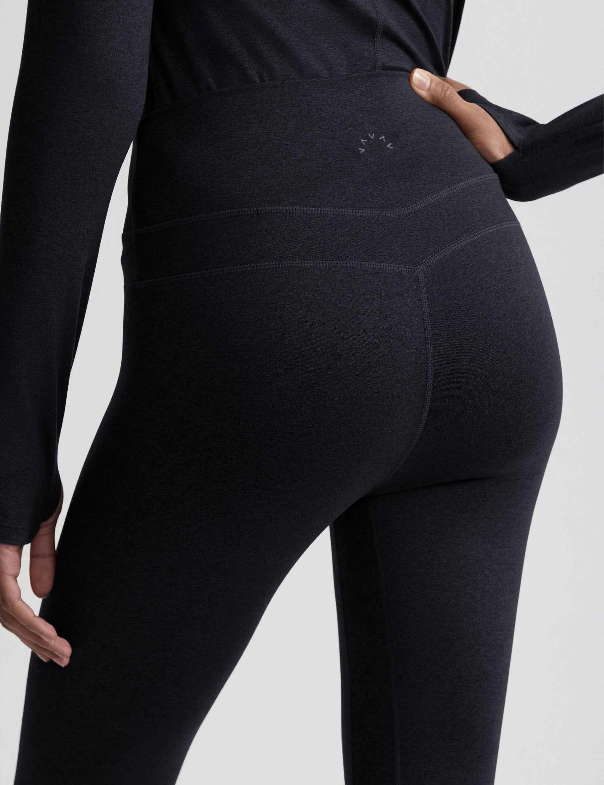 Always Warm Base Layer Legging 27.5" - Black Marl