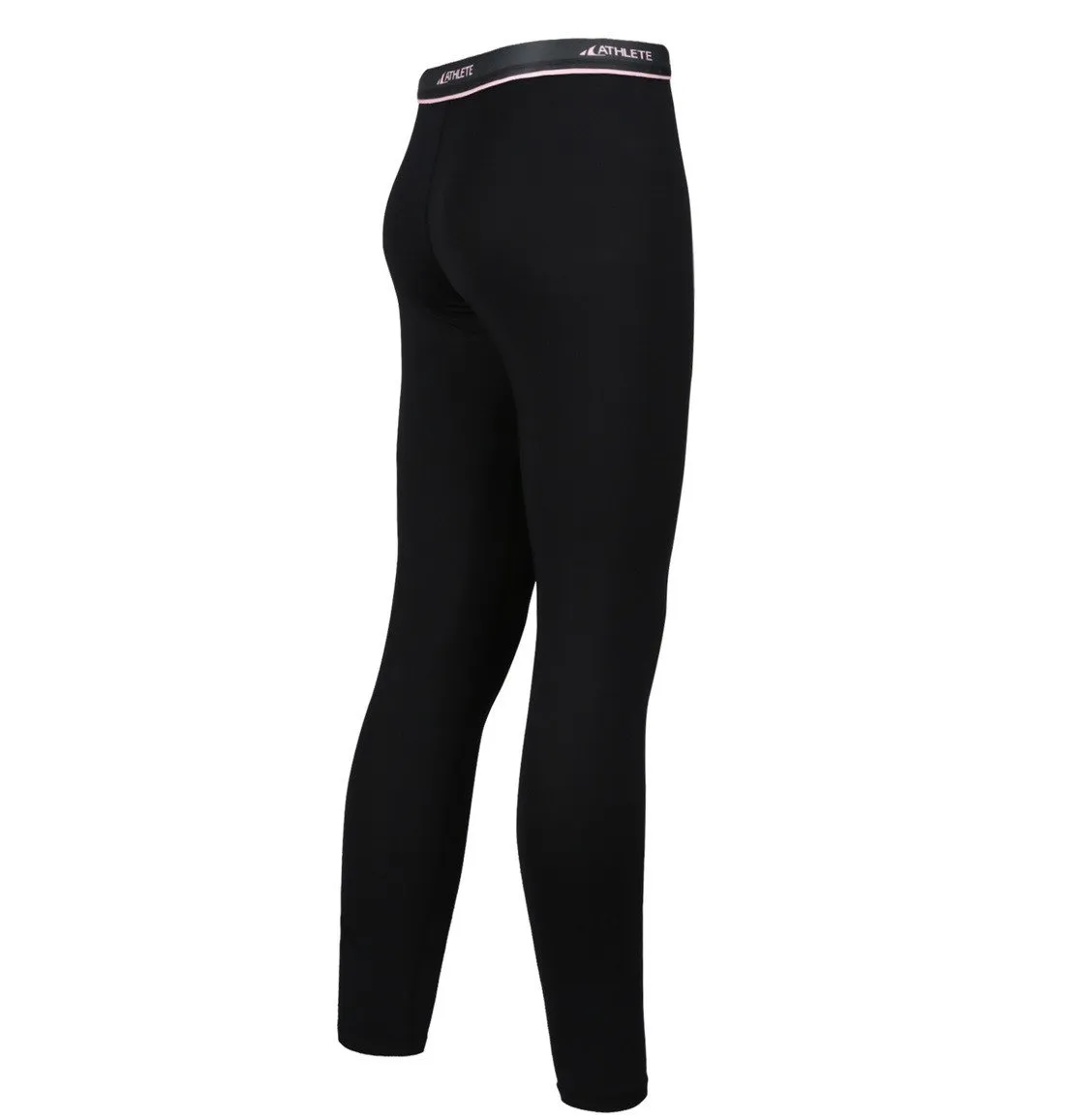 ATHLETE Women's Winter Thermal Cold Gear Compression Tights / Leggings (black), Style HW08