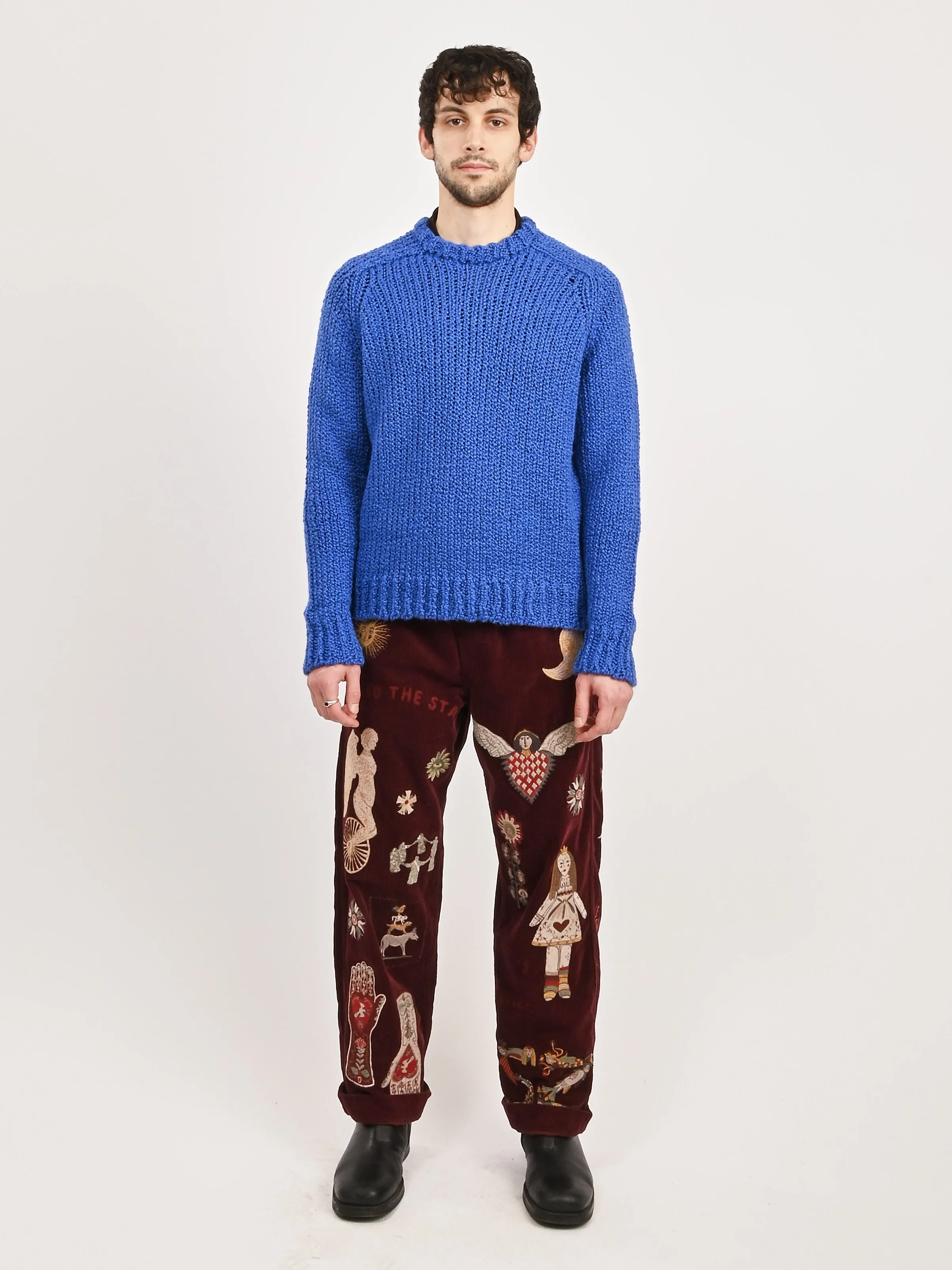 Azurro Chachani Knit Sweater