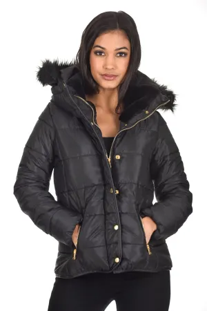 Black Quilted Jacket