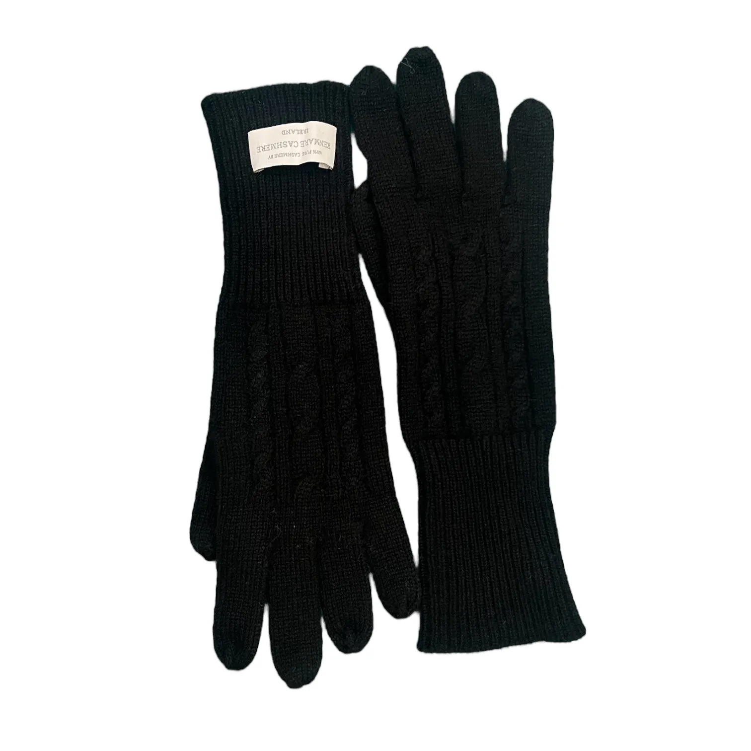 Cashmere Gloves in Black