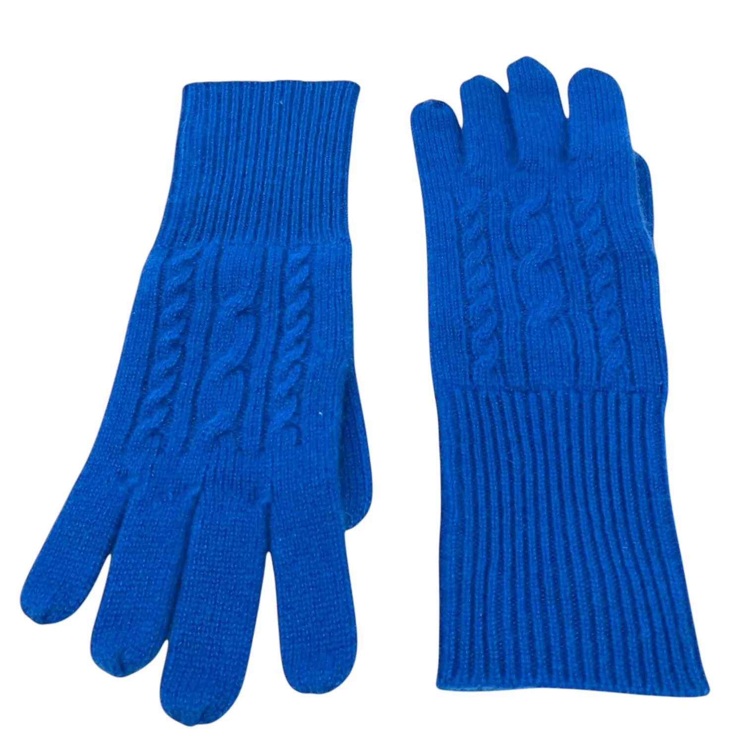 Cashmere Gloves in Lazuli