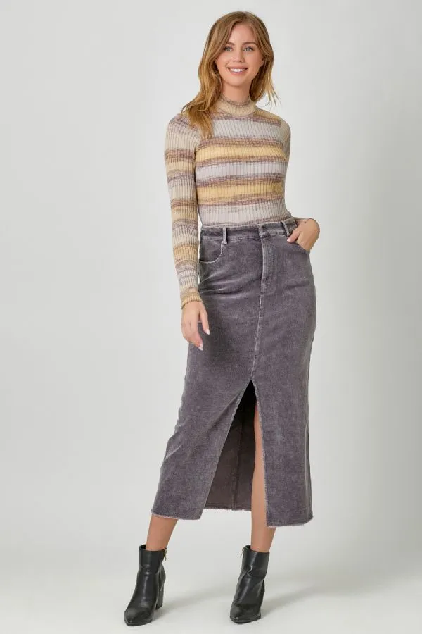 Cassie Corduroy Skirt, Final SALE