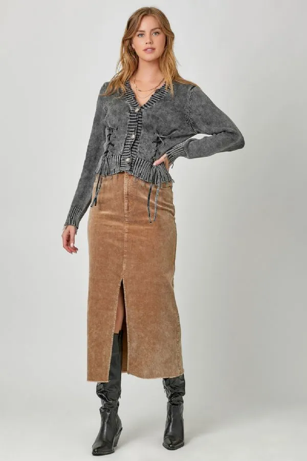 Cassie Corduroy Skirt, Final SALE