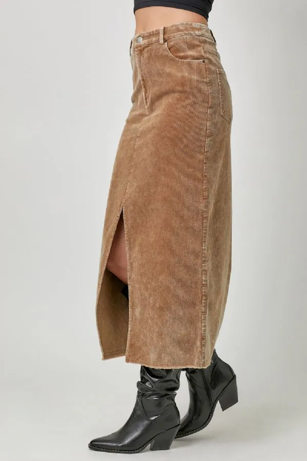 Cassie Corduroy Skirt, Final SALE