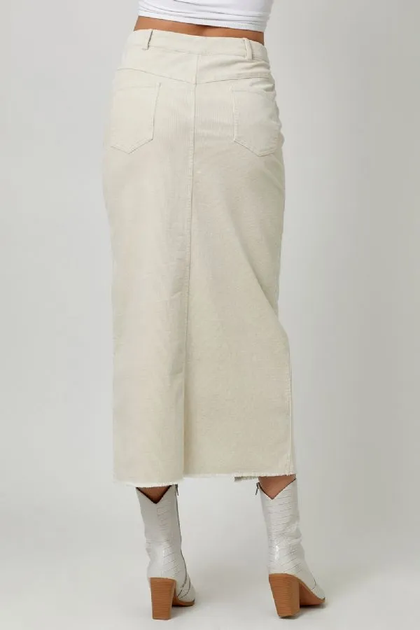 Cassie Corduroy Skirt, Final SALE