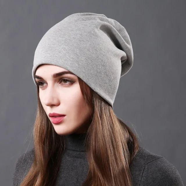 CNTANG Soft Knitted Beanie - Women's