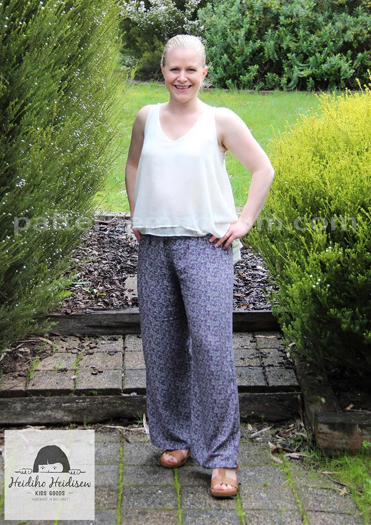 Coco | Wide Leg Pants Sewing Pattern