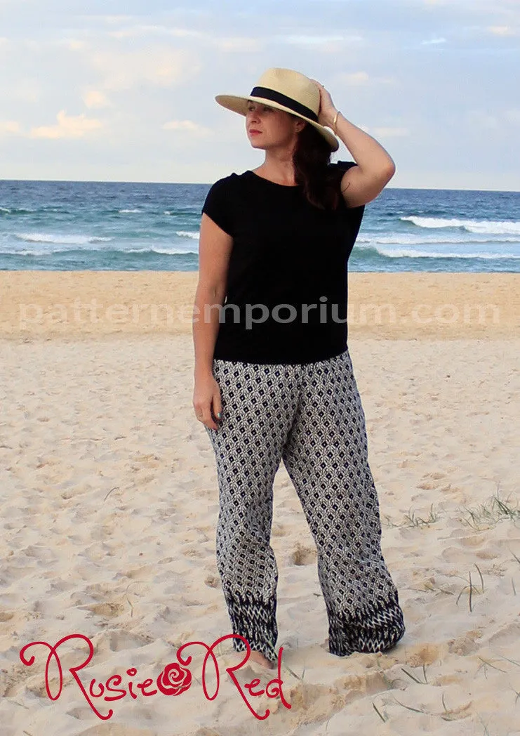 Coco | Wide Leg Pants Sewing Pattern