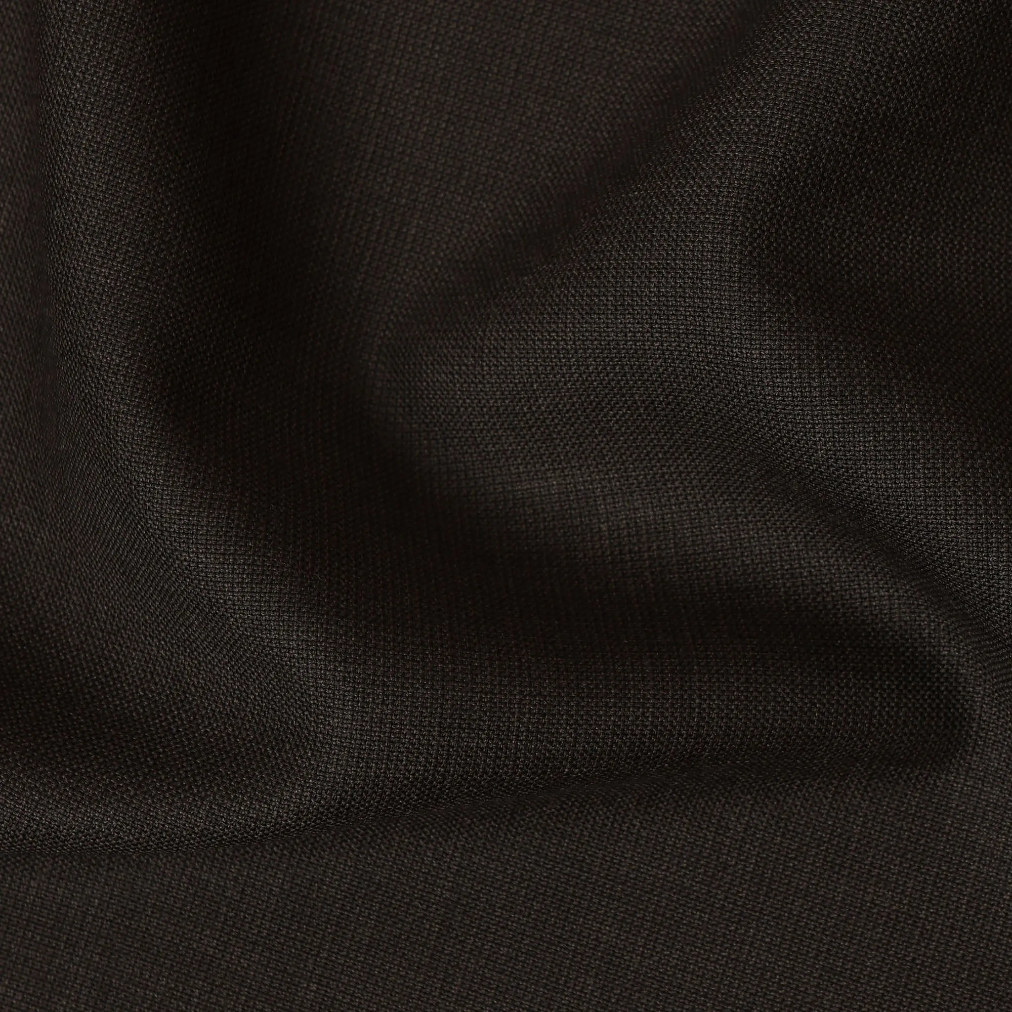 Dark Brown Super 150's Italian all Wool Suiting Fabric – 3.5 Meters, 150 cm Width, Made in Italy-D20547