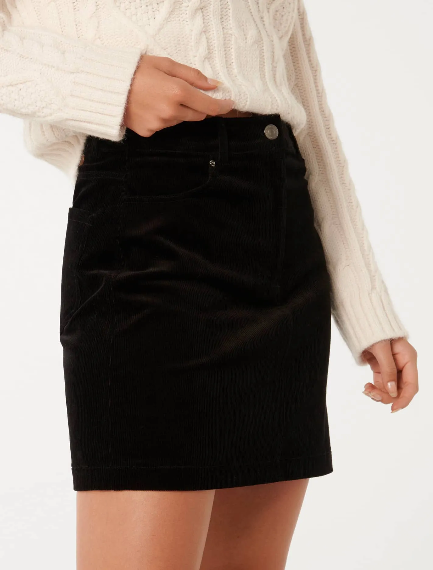 Darla Cord Mini Skirt