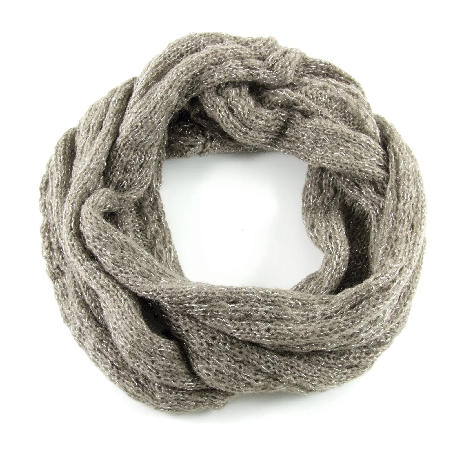 Earthtones Infinity Scarf