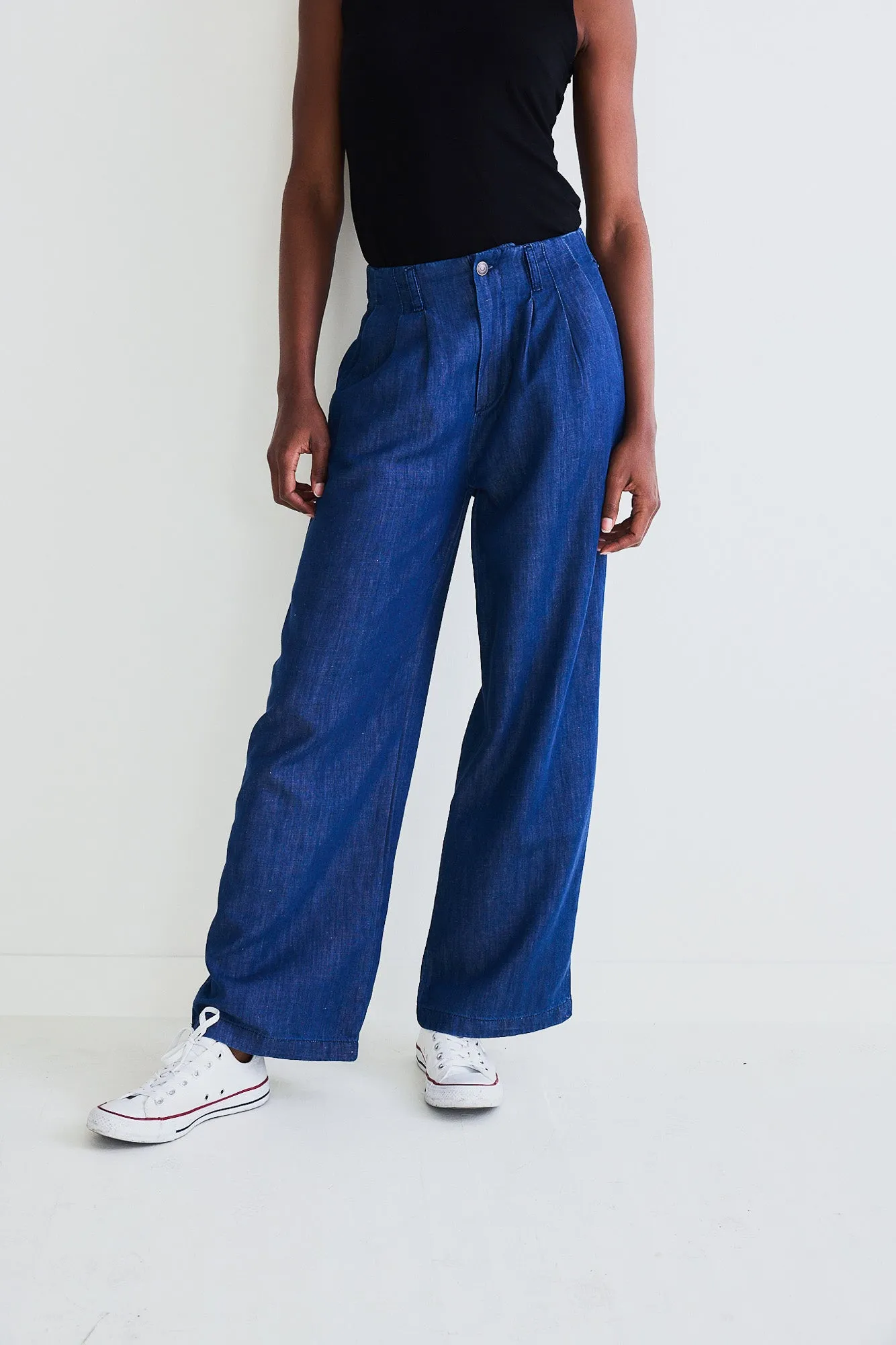 Ebb And Flow Wide Leg Denim Pant