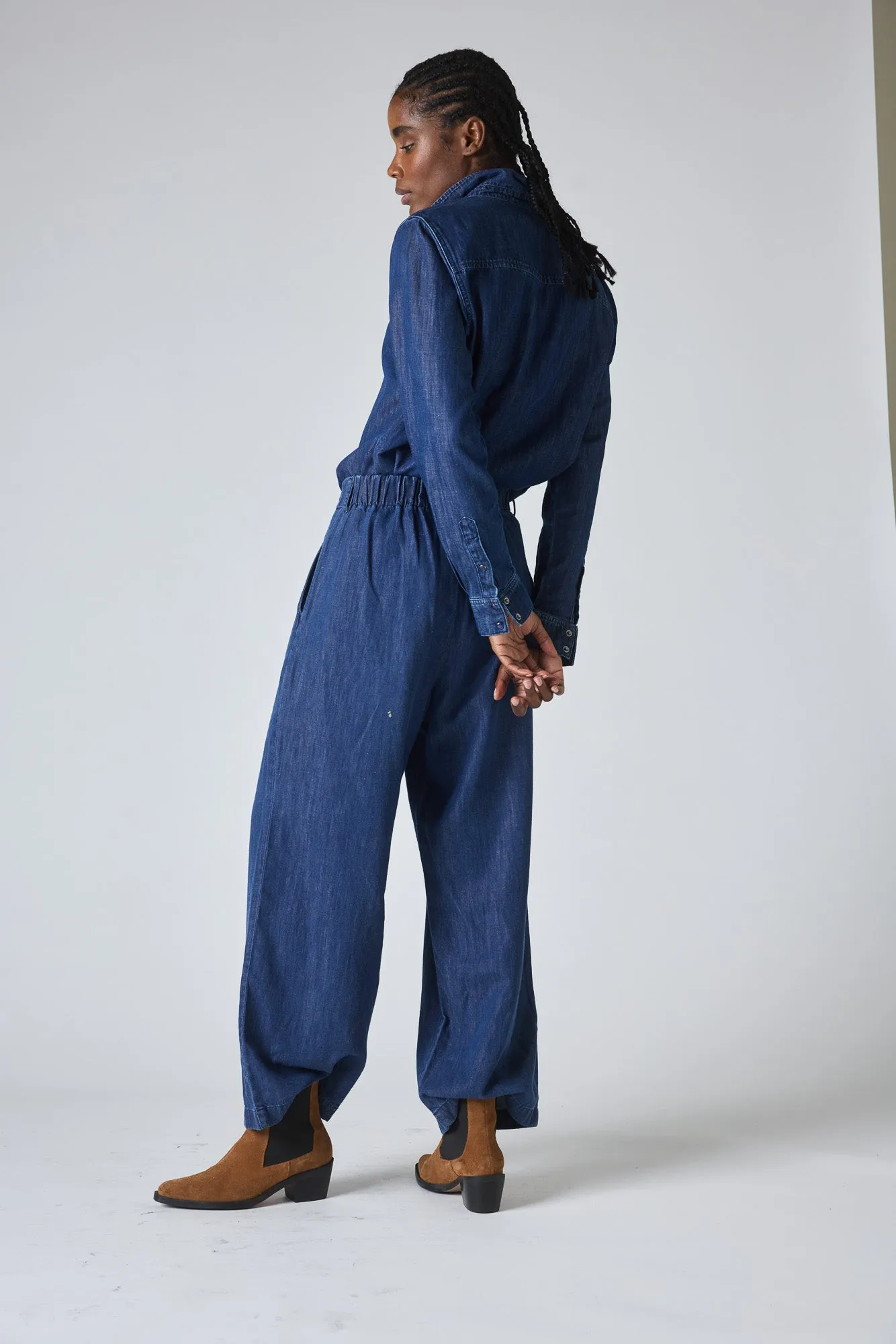 Ebb And Flow Wide Leg Denim Pant