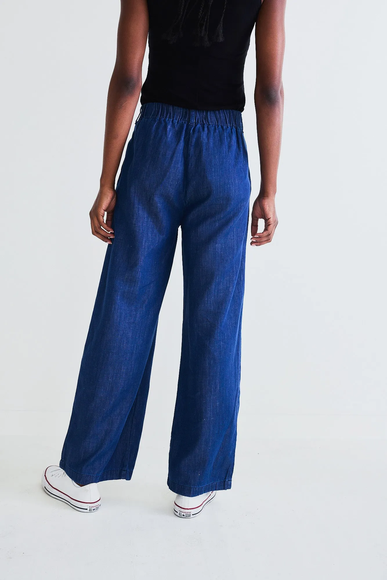 Ebb And Flow Wide Leg Denim Pant