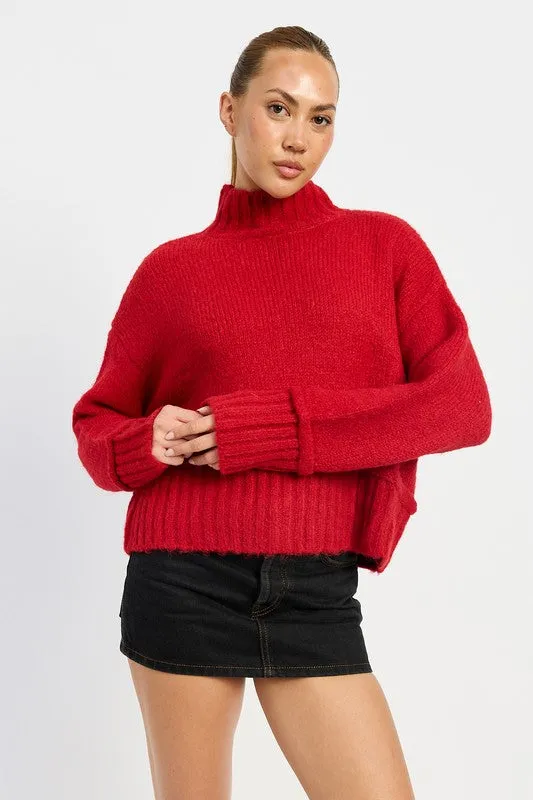 Emory Park Mock Turtleneck Sweater