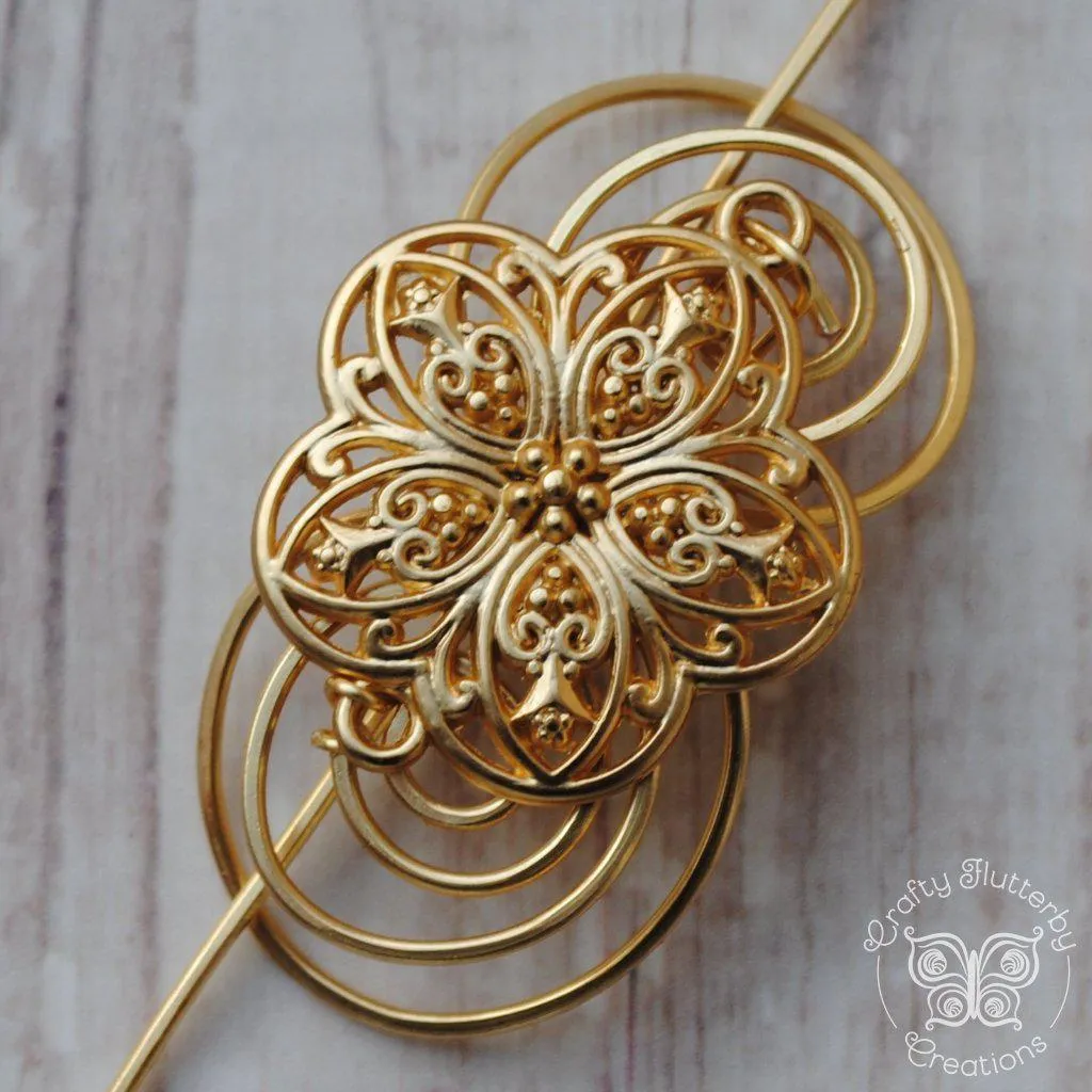 Flower - Gold Charmed