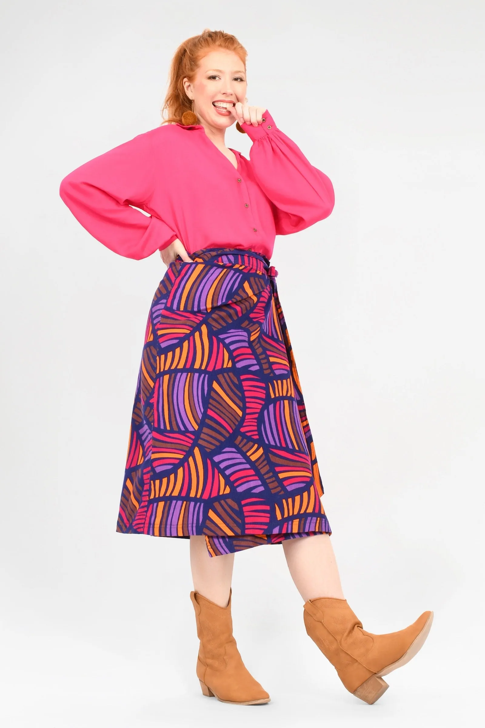 Gina Wrap Skirt