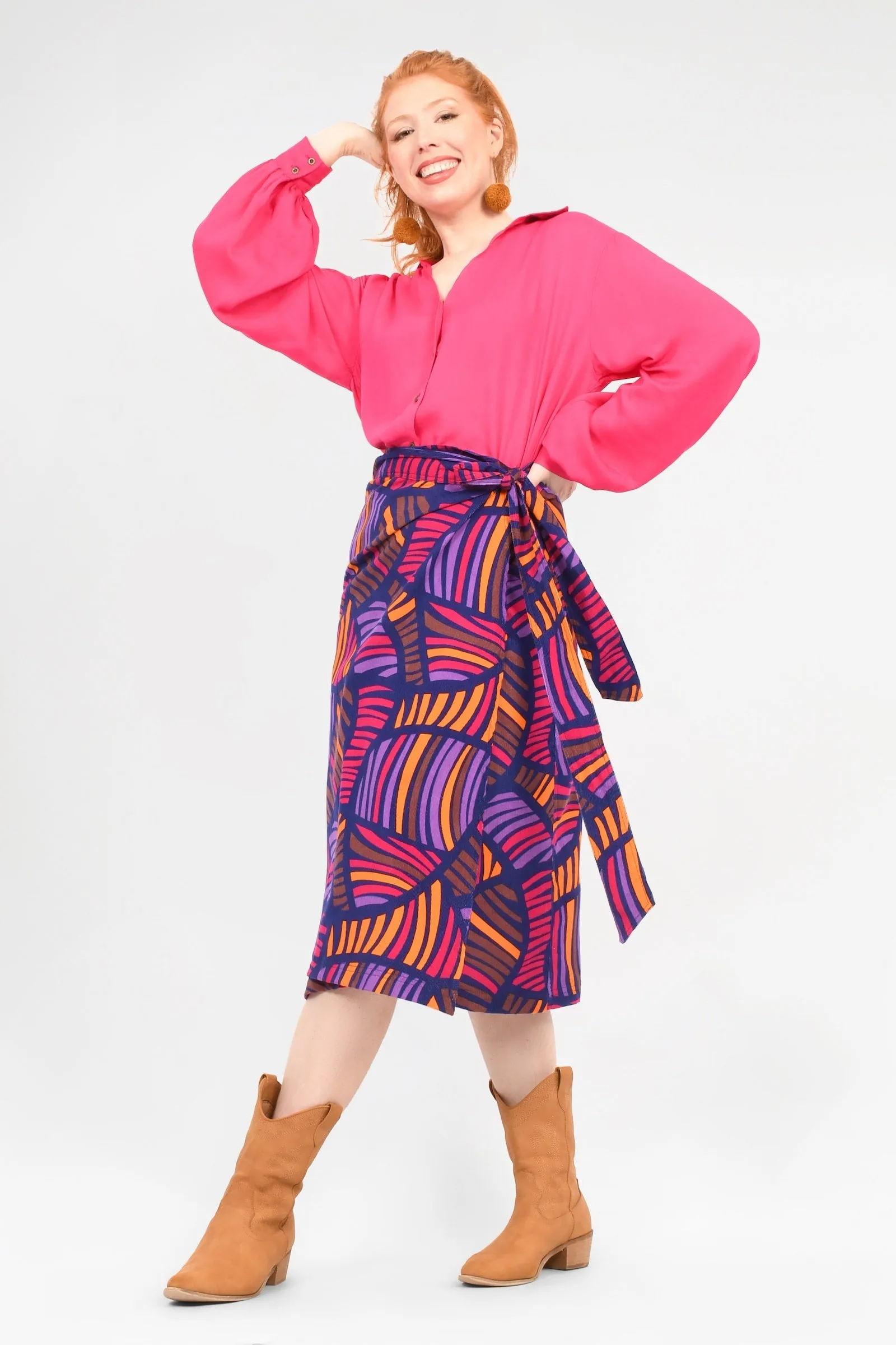 Gina Wrap Skirt