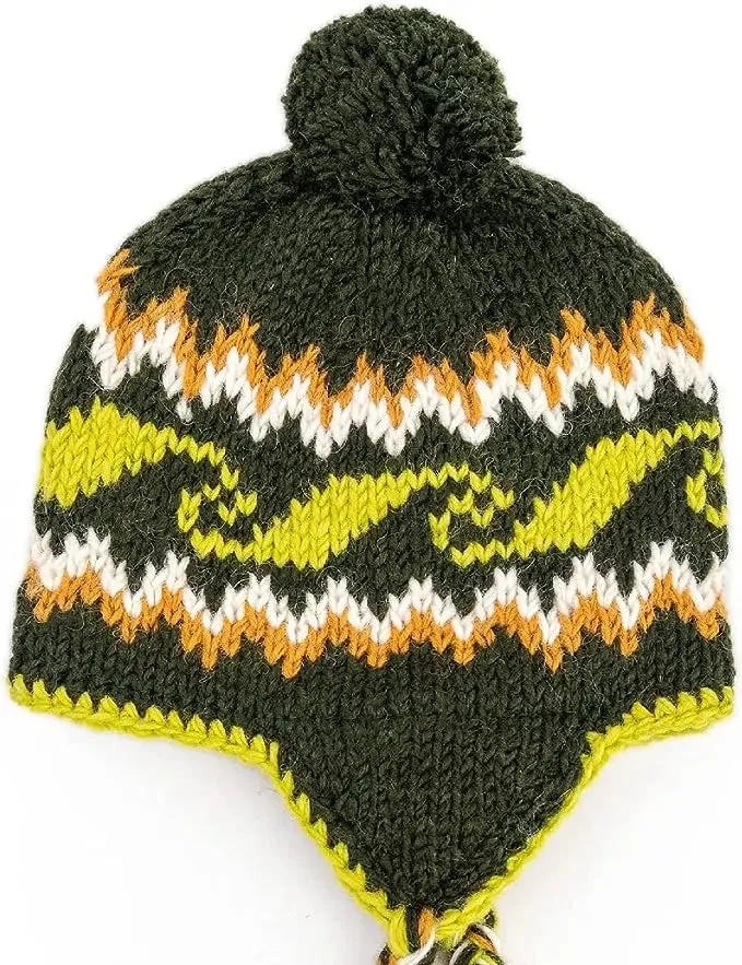 Hand-Knit Woolen Beanie