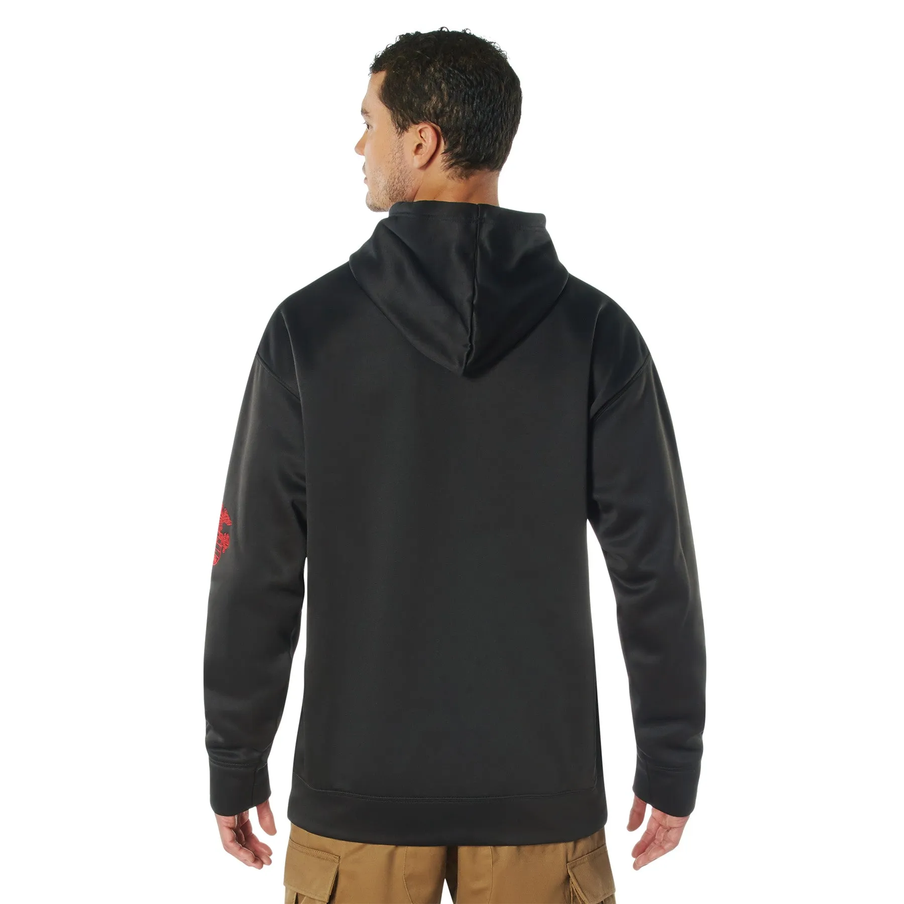 Hoodie: Embroidered Pullover, Marines