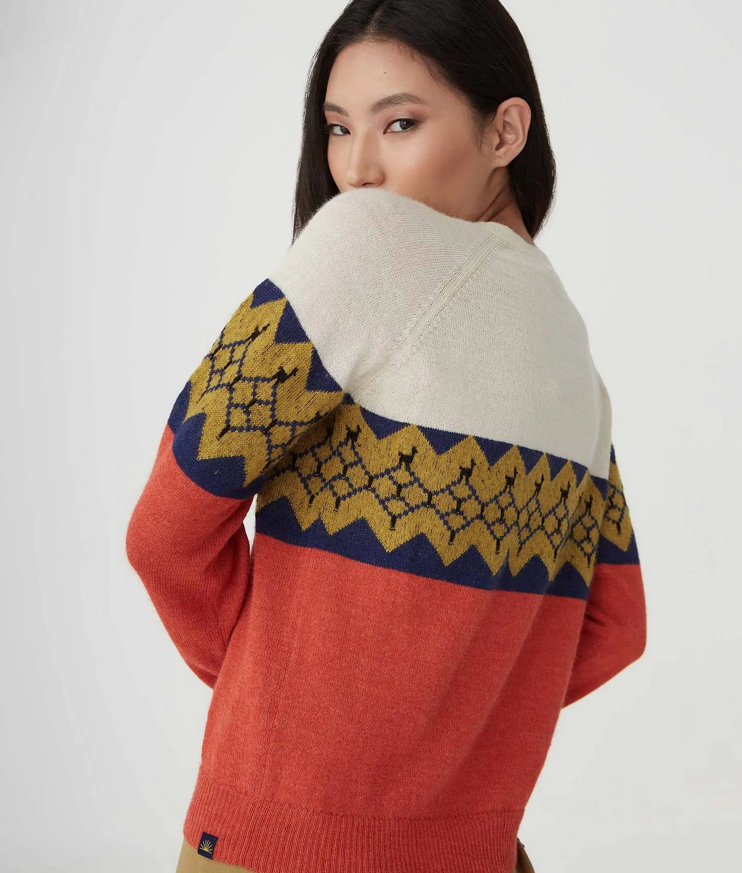 Intarsia Pullover