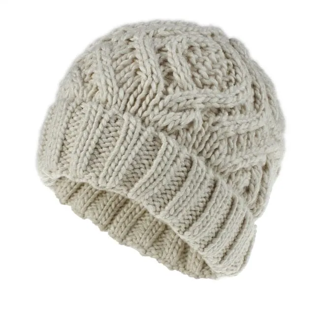 Knit Wool Beanie