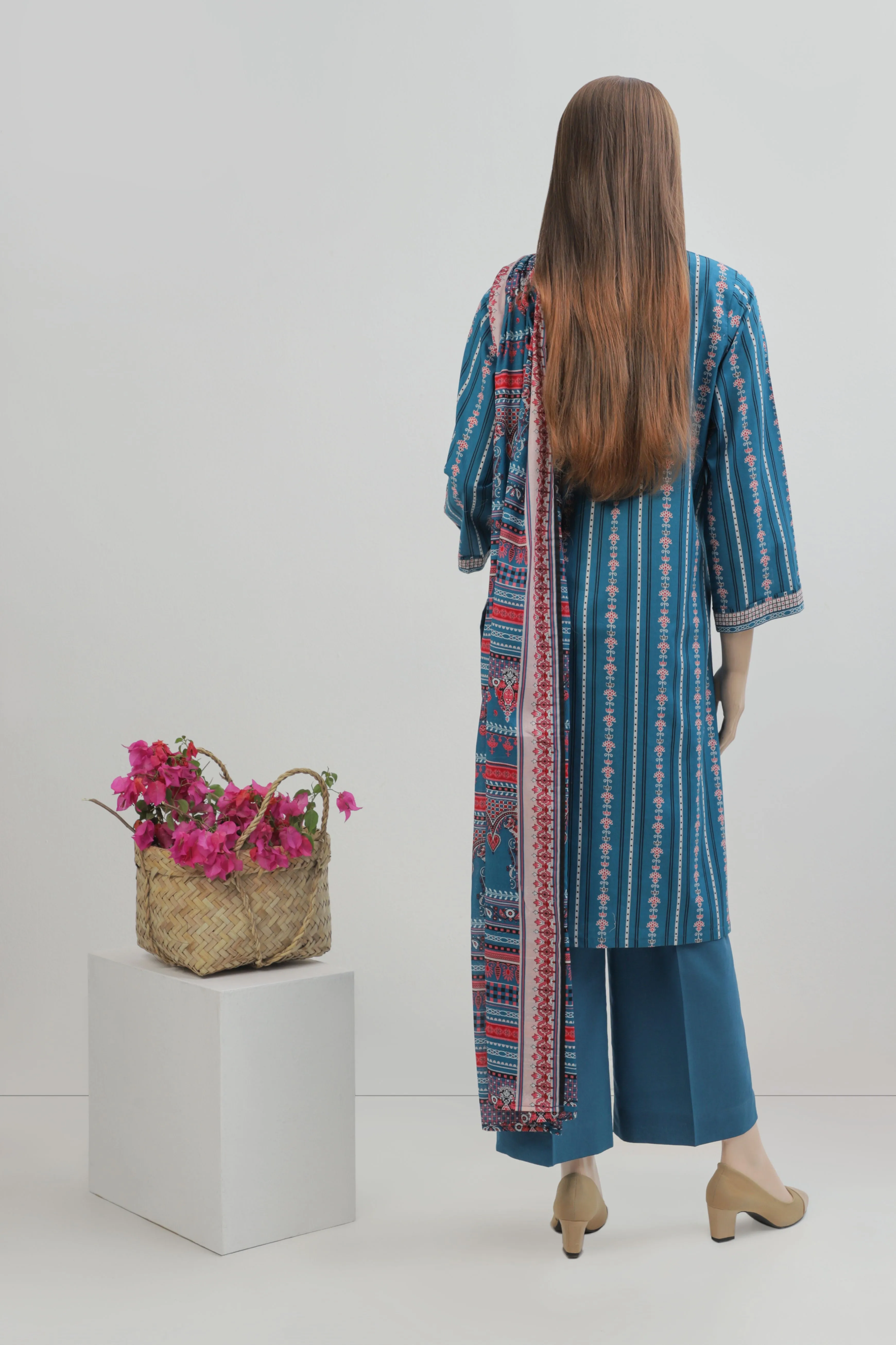 Lawn dupatta