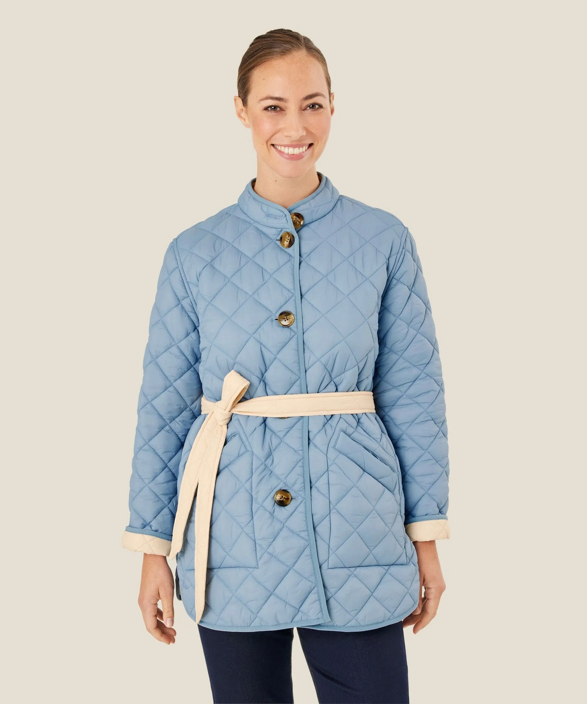 Masai Talla Coat in Ashley Blue