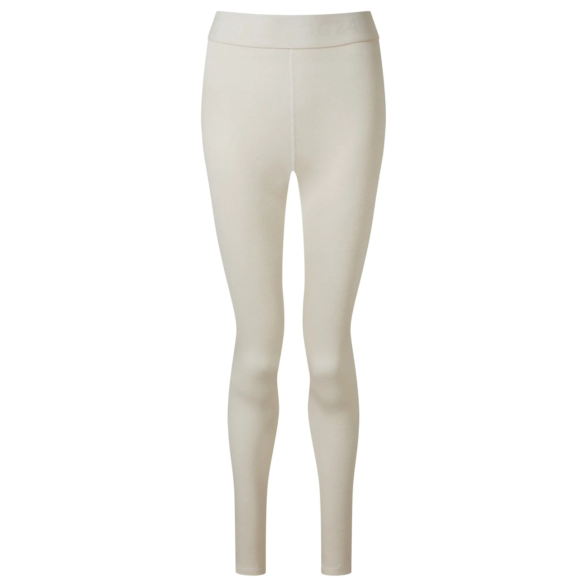 Meru Womens Cashmere Touch Base Layer Leggings - Off White