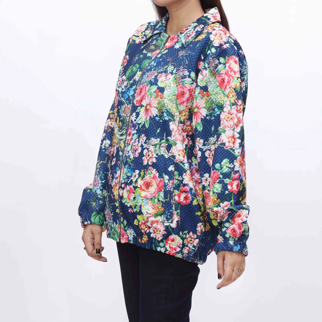 Multy Floral Quilted jacket PW9053