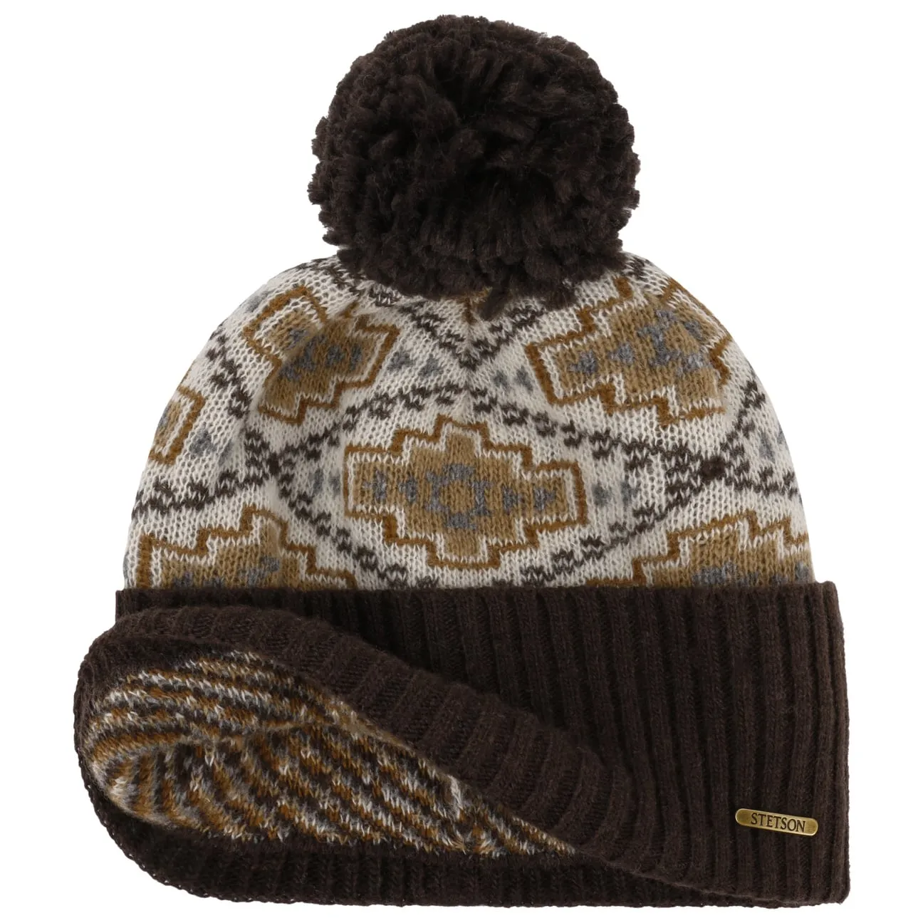 Navajo Pompom Hat by Stetson