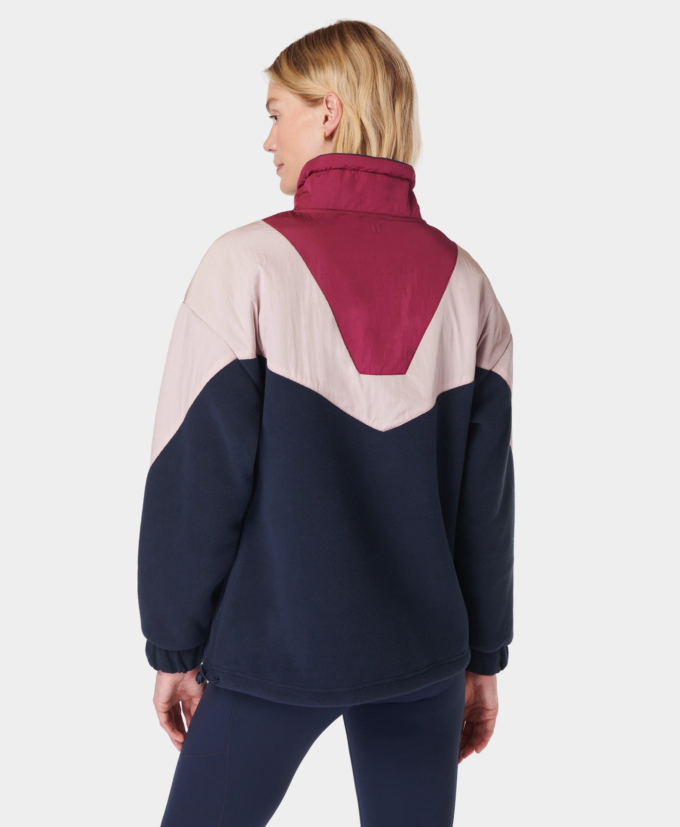 Orbit Fleece Half Zip Sb10020 Navy-Blue-Colour-Blo