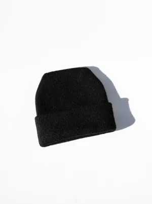 Parker Oversized Beanie in Black