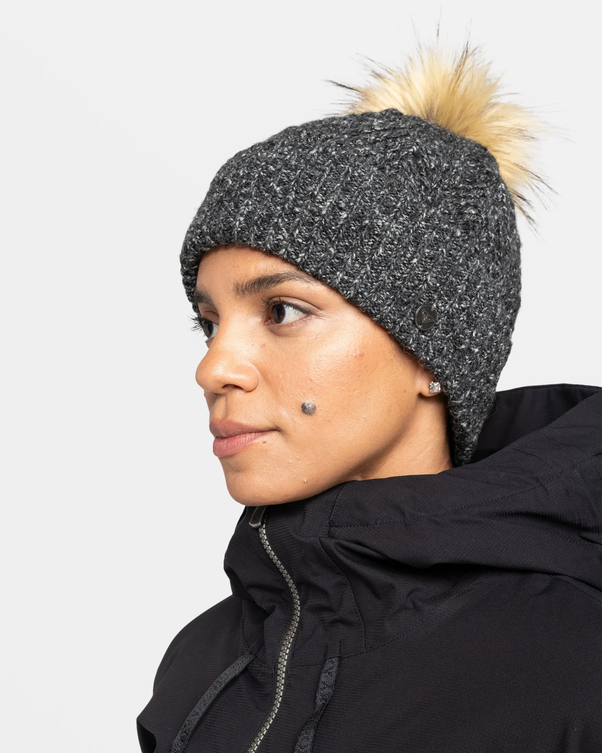 Peak Chic Cuff Beanie - True Black