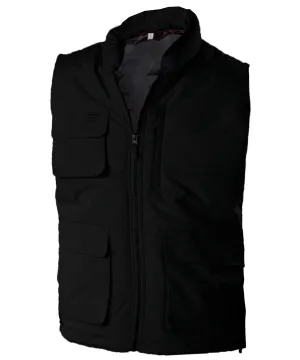 Quilted bodywarmer | Black