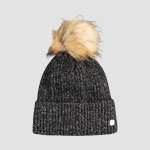 Roxy Peak Chic Beanie True Black - Womens