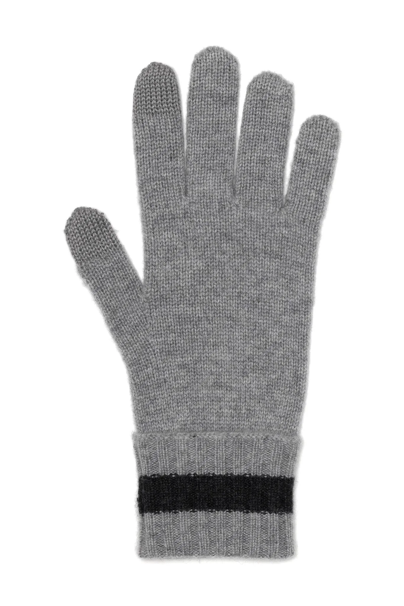 Striped Gloves | Recycled Cashmere