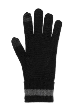 Striped Gloves | Recycled Cashmere