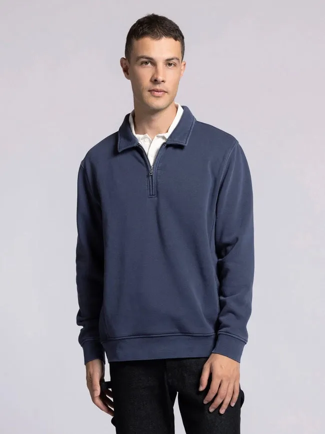 Surplus Quarter Zip - Half Zip Pullover ODYSSEY GREY