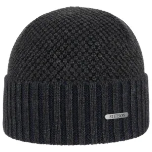 Tevida Merino Beanie With Cuff by Stetson