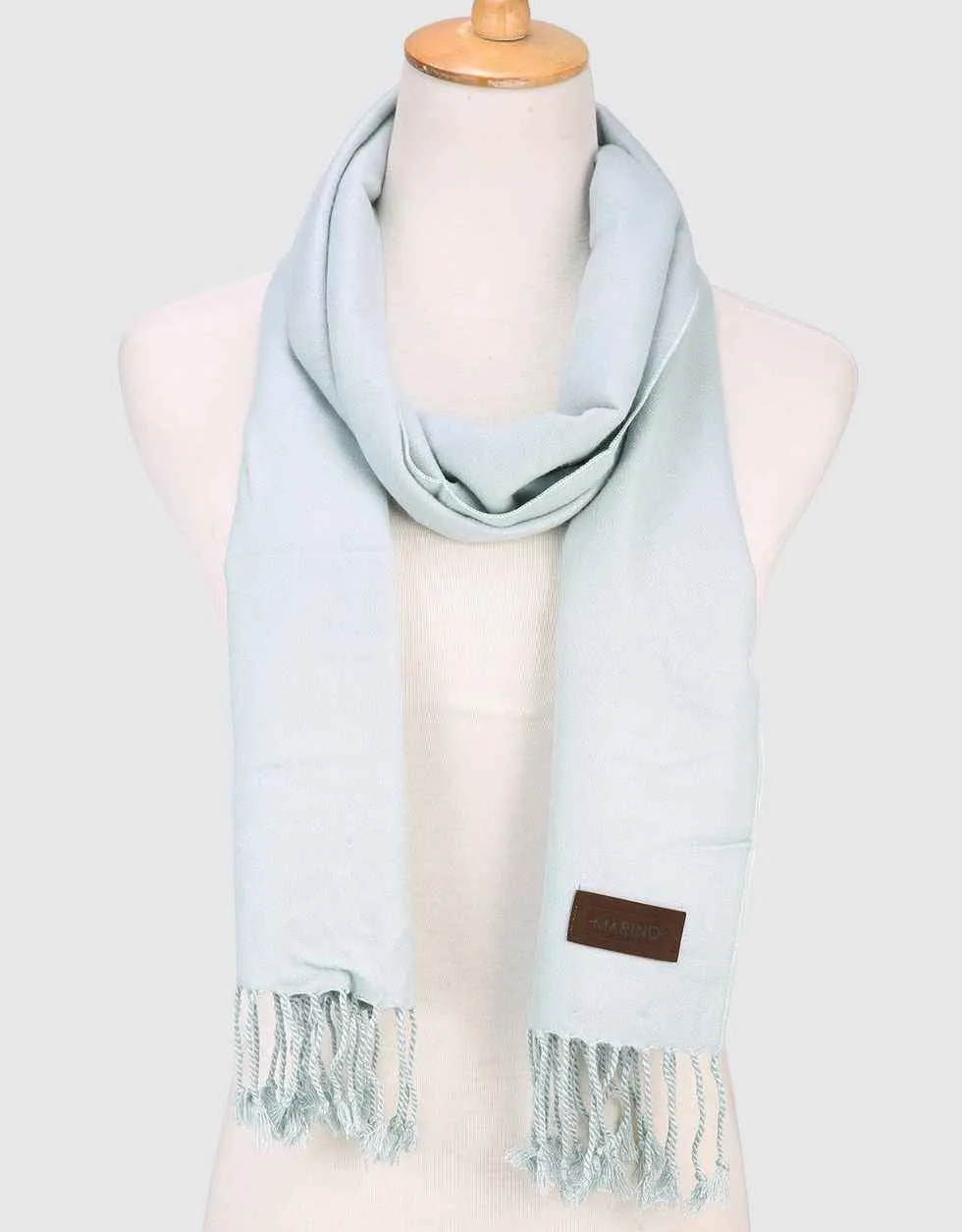 Urbane Tassel Knitted Scarf