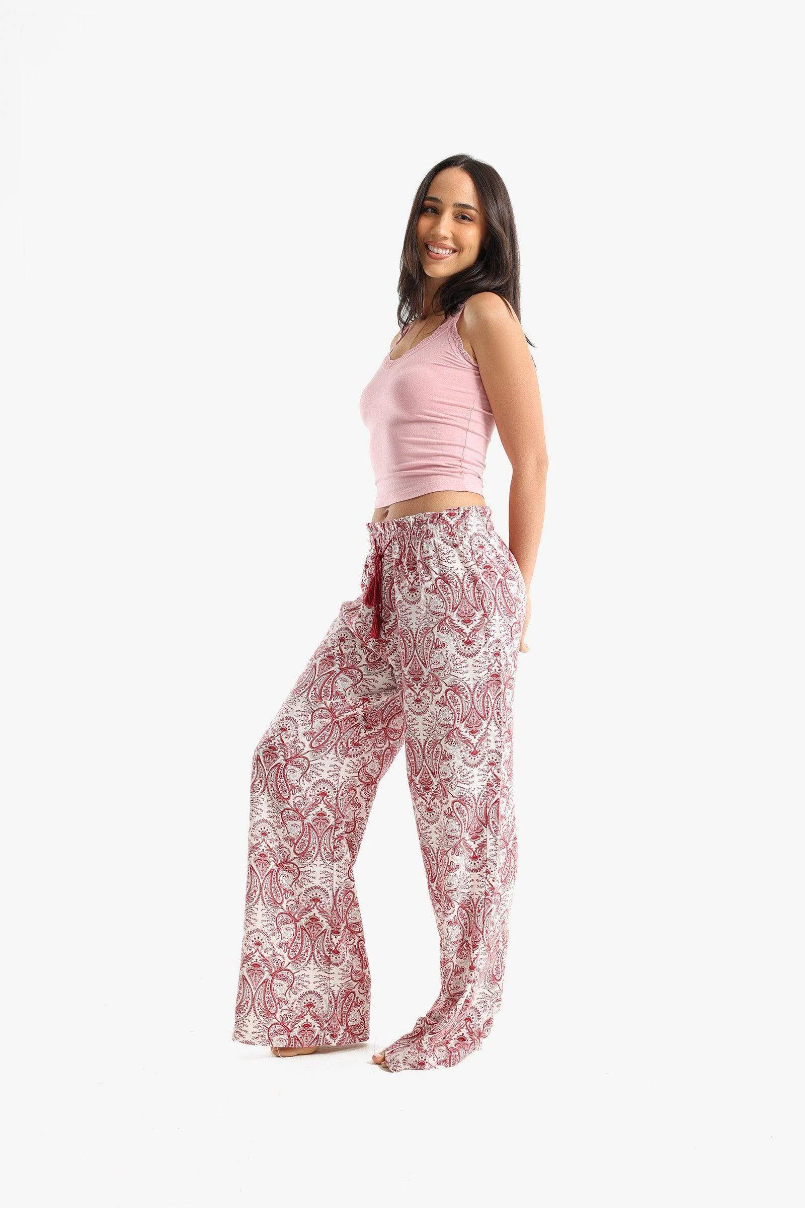 Wide Leg Pyjama Pants